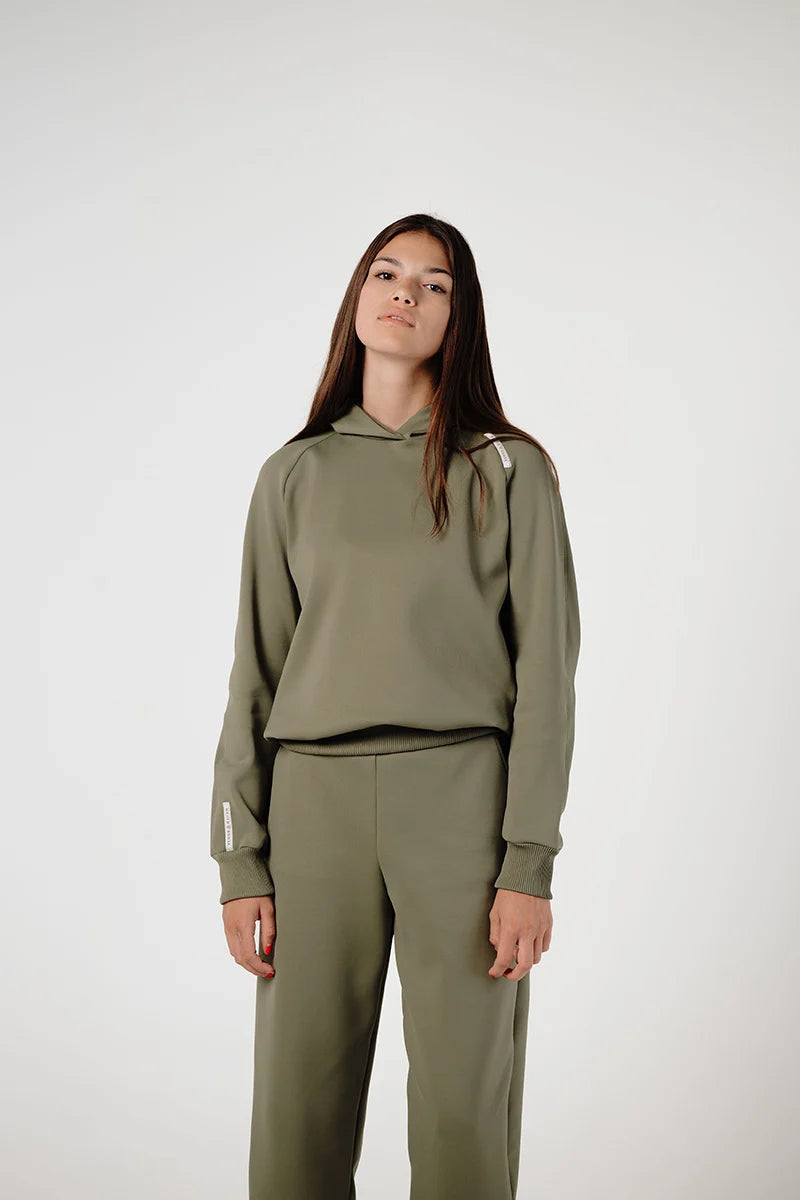 RectoVerso-Hoodie (Olive) - medisports