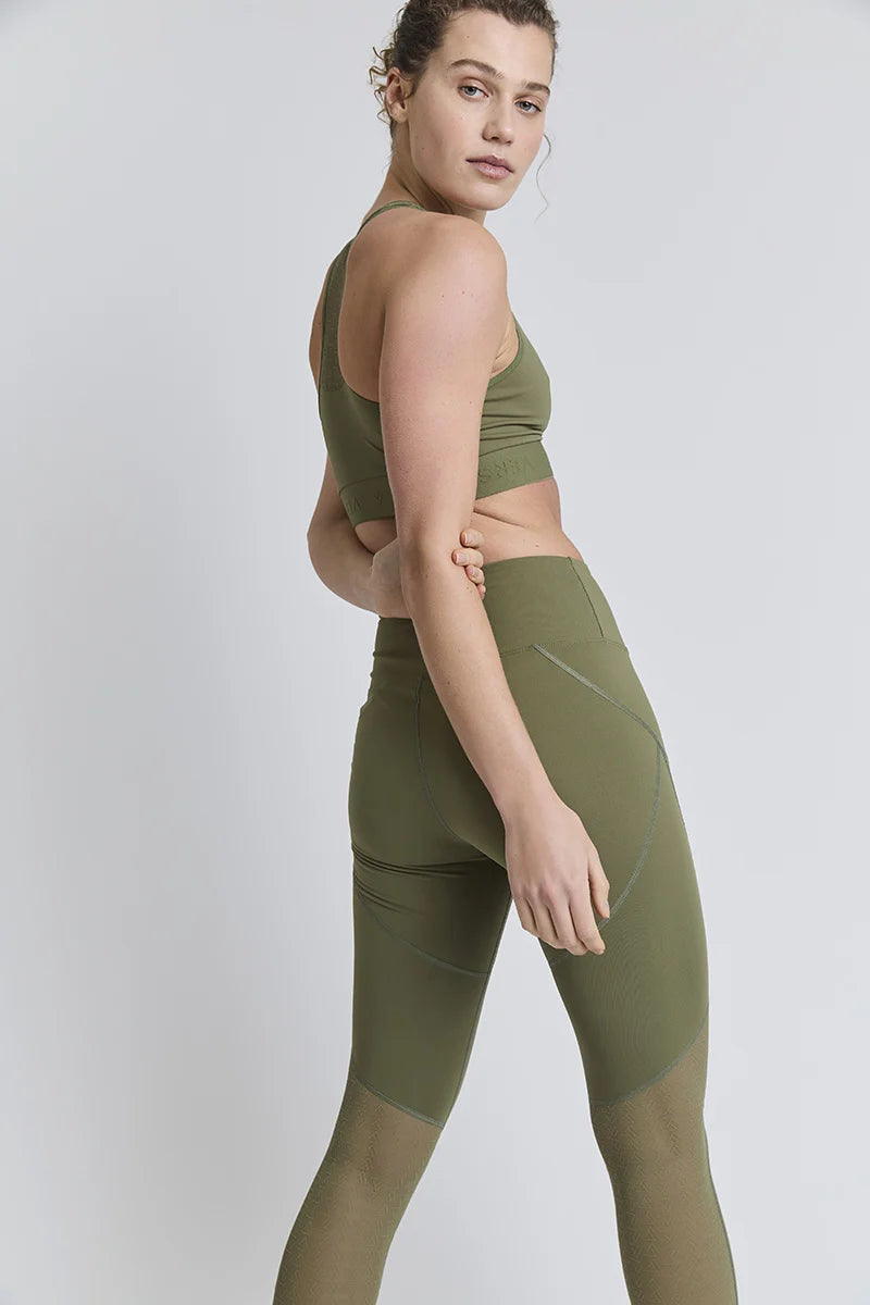 RectoVerso-Olive legging Eclipse - medisports