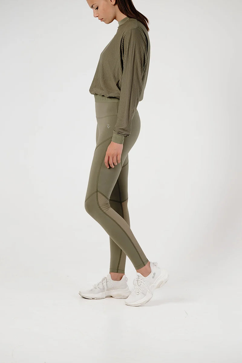 RectoVerso-Olive legging Eclipse - medisports