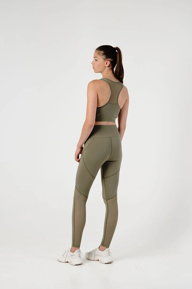 RectoVerso-Olive legging Eclipse - medisports