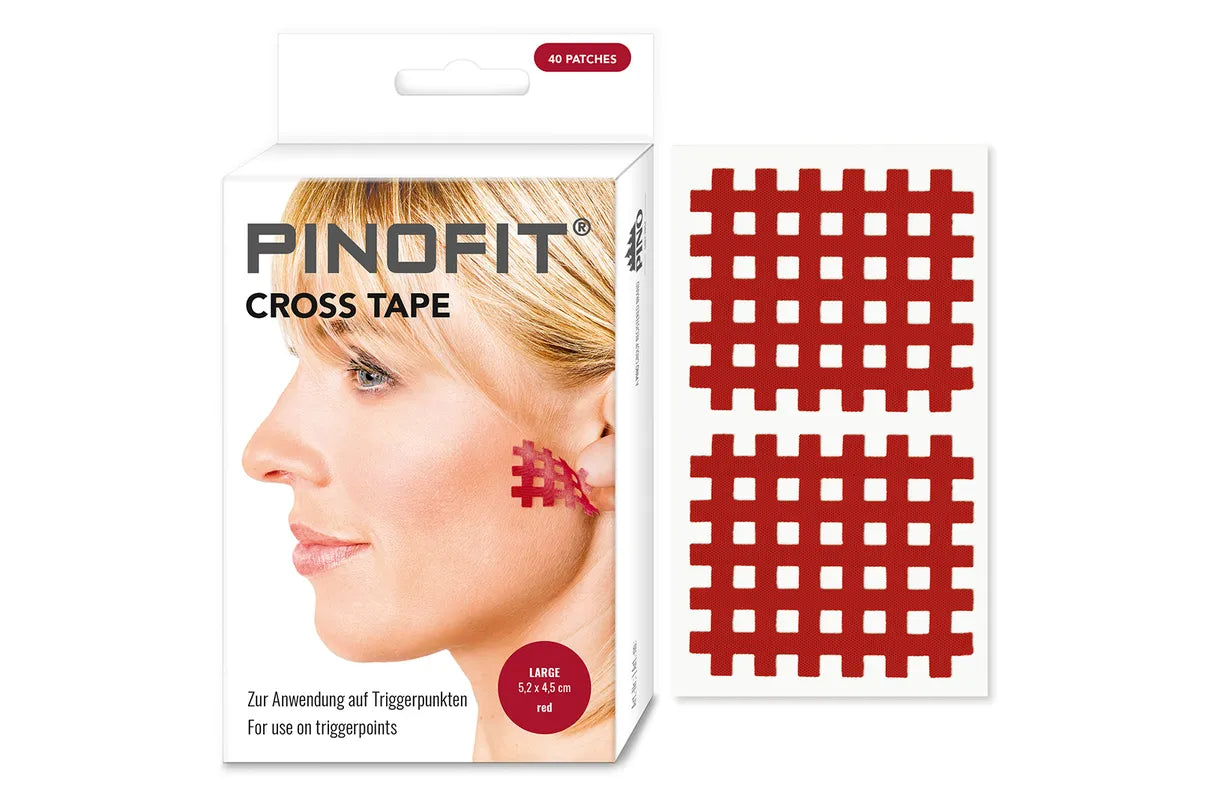 Cross Tape red (large) - medisports