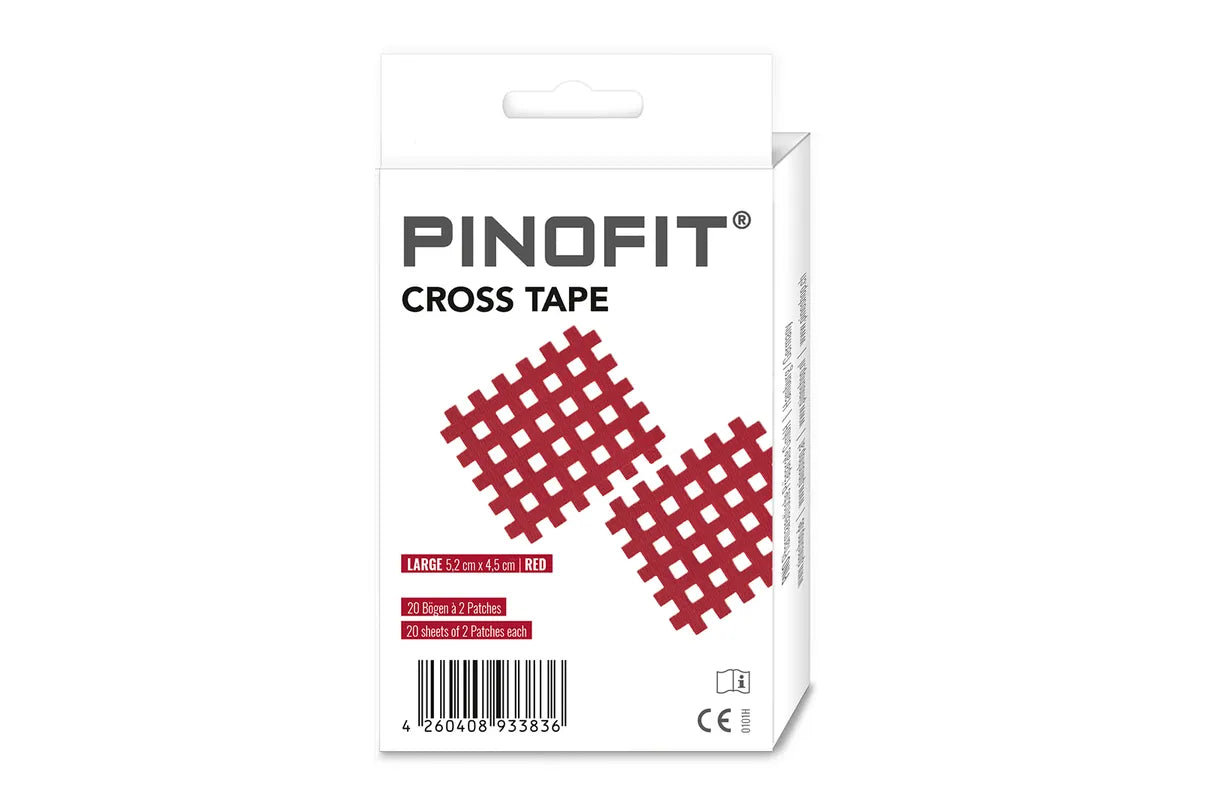 Cross Tape red (large) - medisports