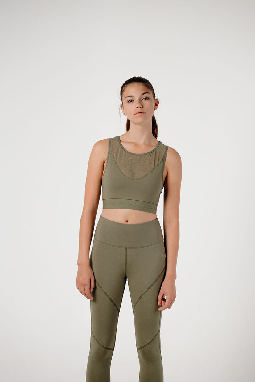 Olive sports bra - medisports