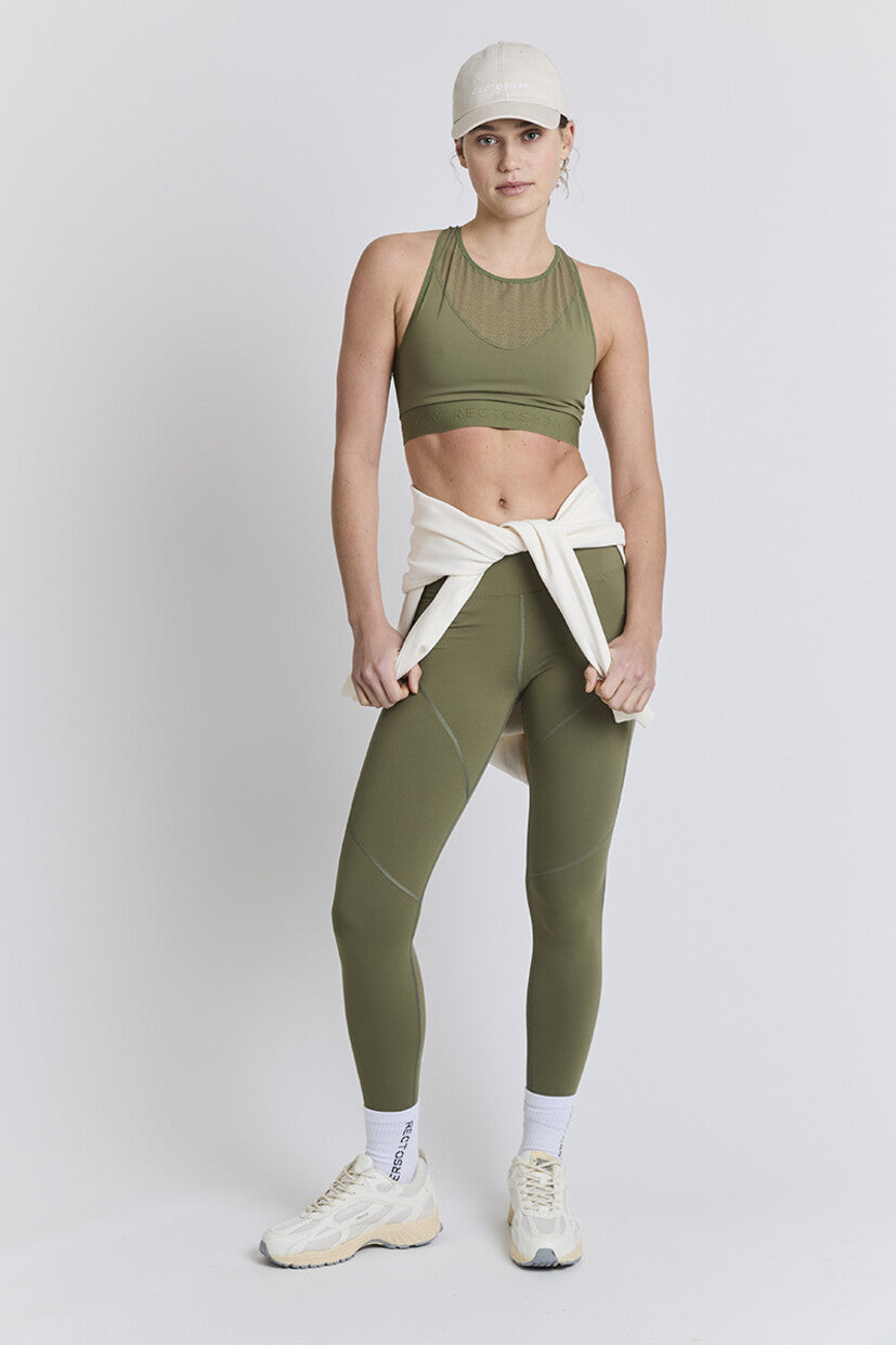 Olive sports bra - medisports