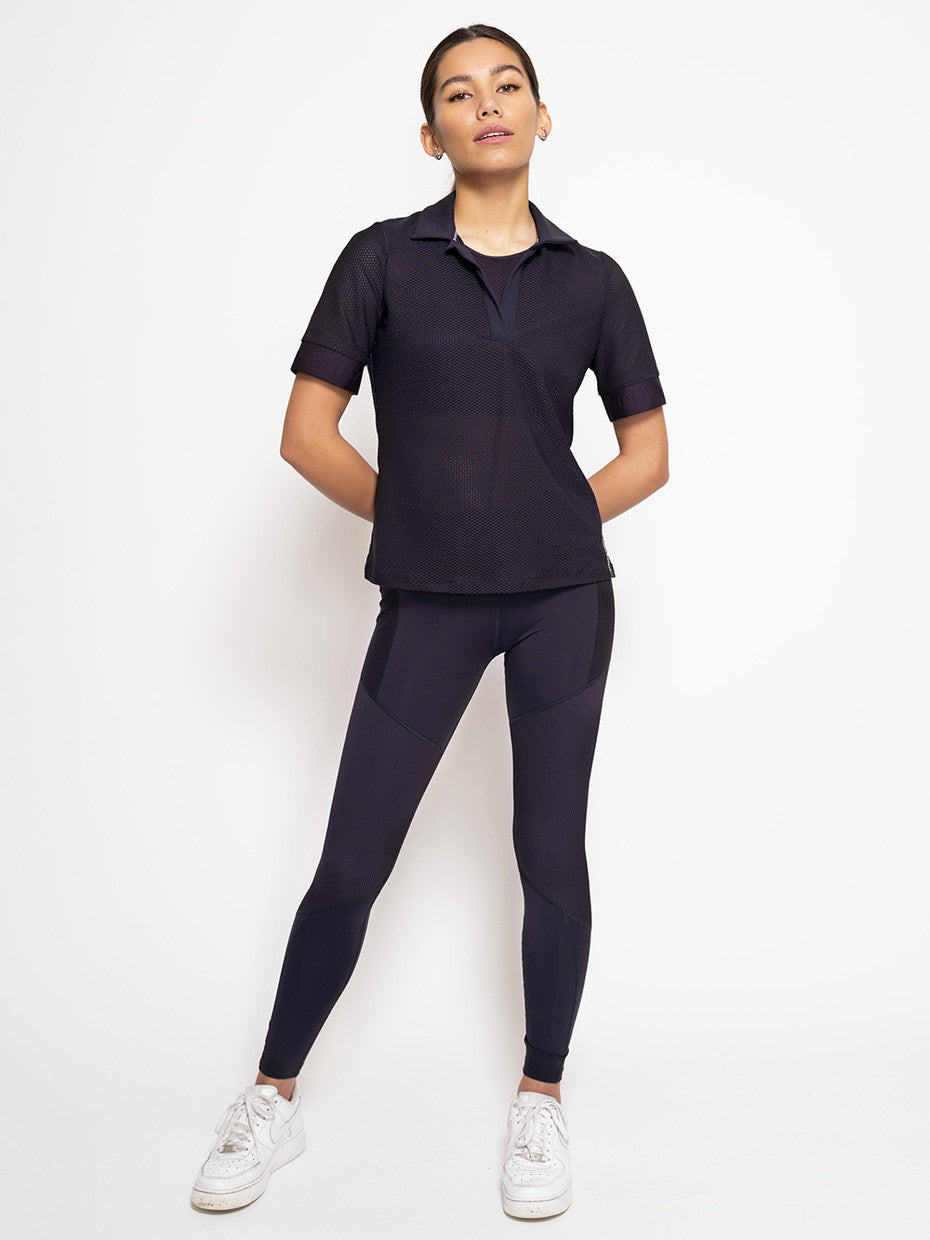 Rectoverso- Rebel Black legging - medisports